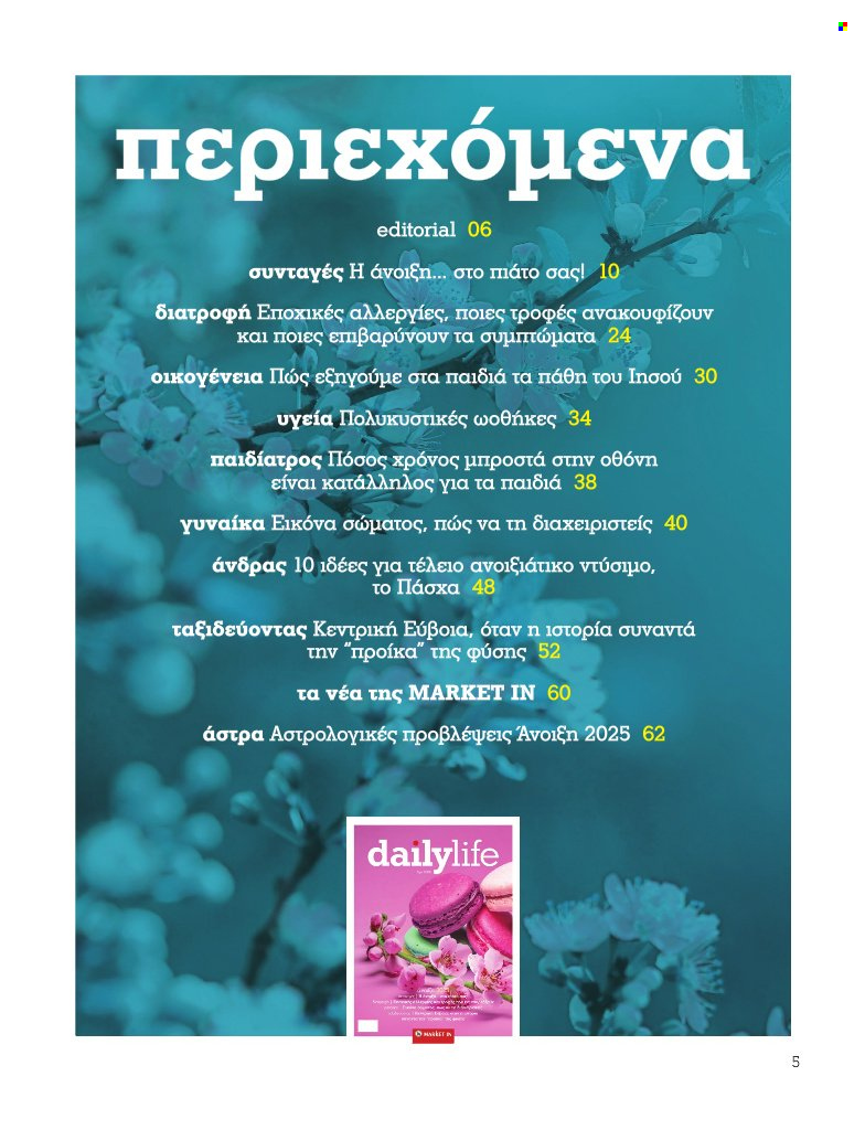 Φυλλάδια Market in. Σελίδα 1