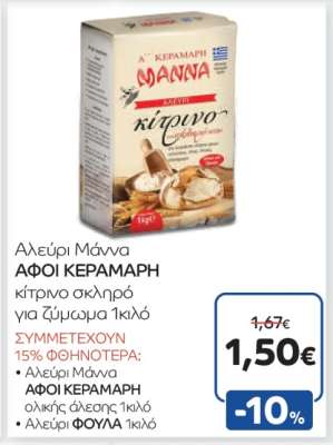 Αλεύρι Μάνα ΑΦΟΙ ΚΕΡΑΜΑΡΗ