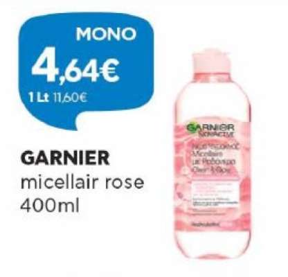 GARNIER micellair rose 400ml