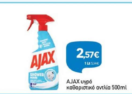 AJAX υγρό καθαριστικό αντλία 500ml