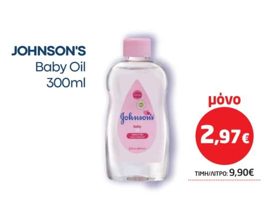 Johnson's Baby Oil 300ml