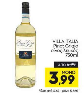 VILLA ITALIA Pinot Grigio